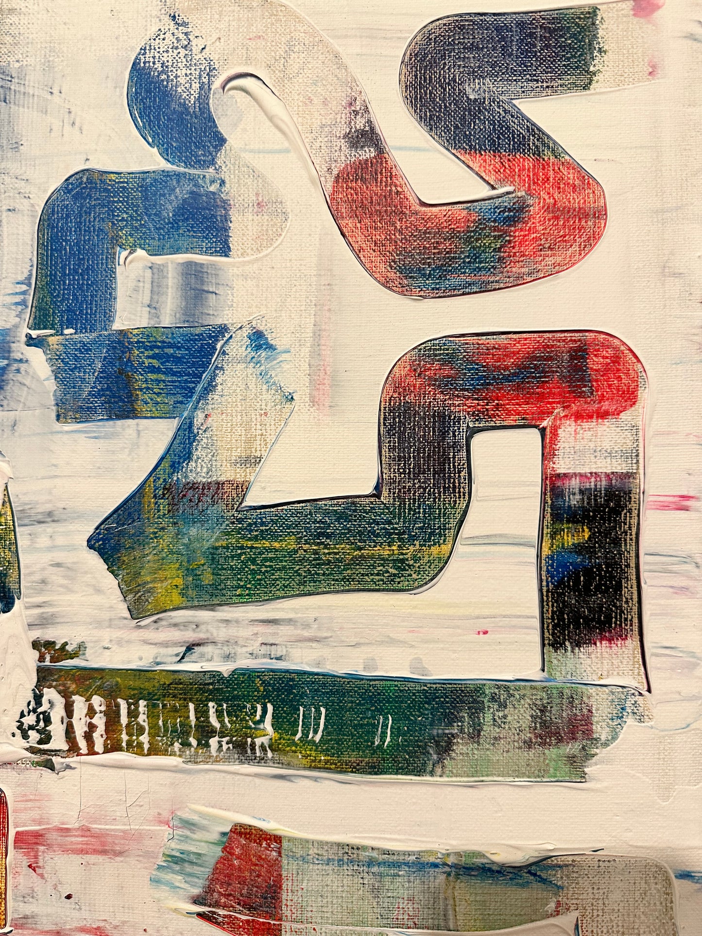 Journey to Joy #1 (abstract painting)