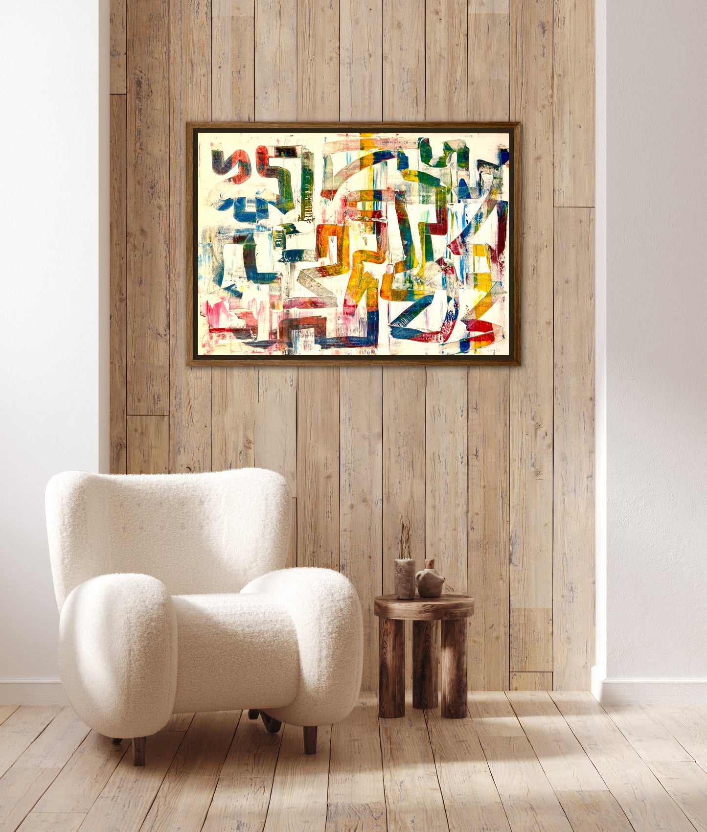 Journey to Joy #1 (abstract painting)