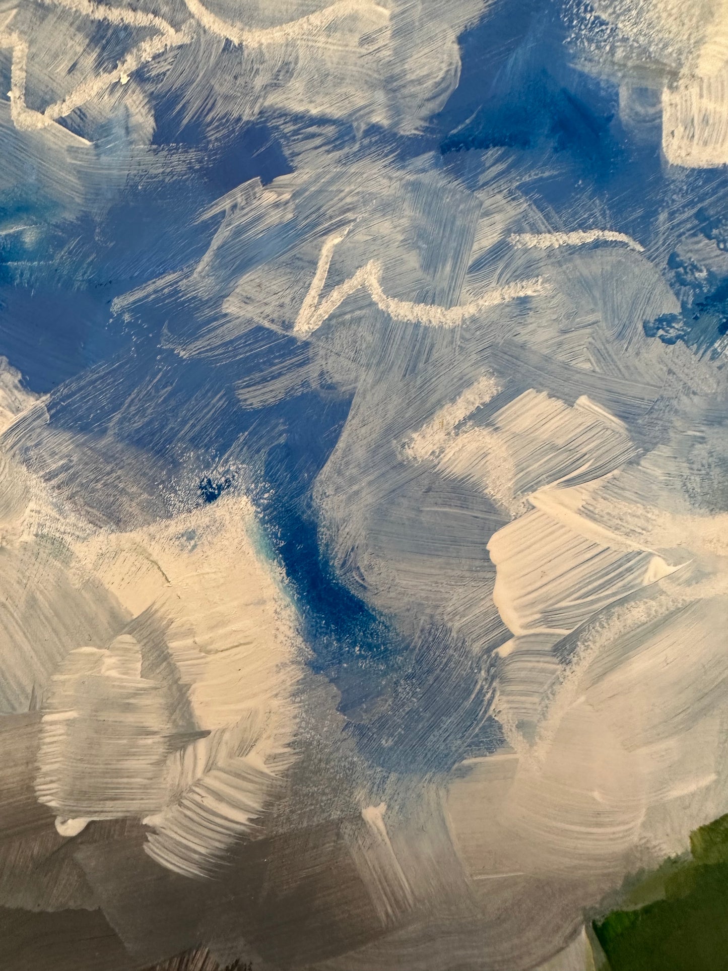 Near Stanpit Marsh (abstract painting)