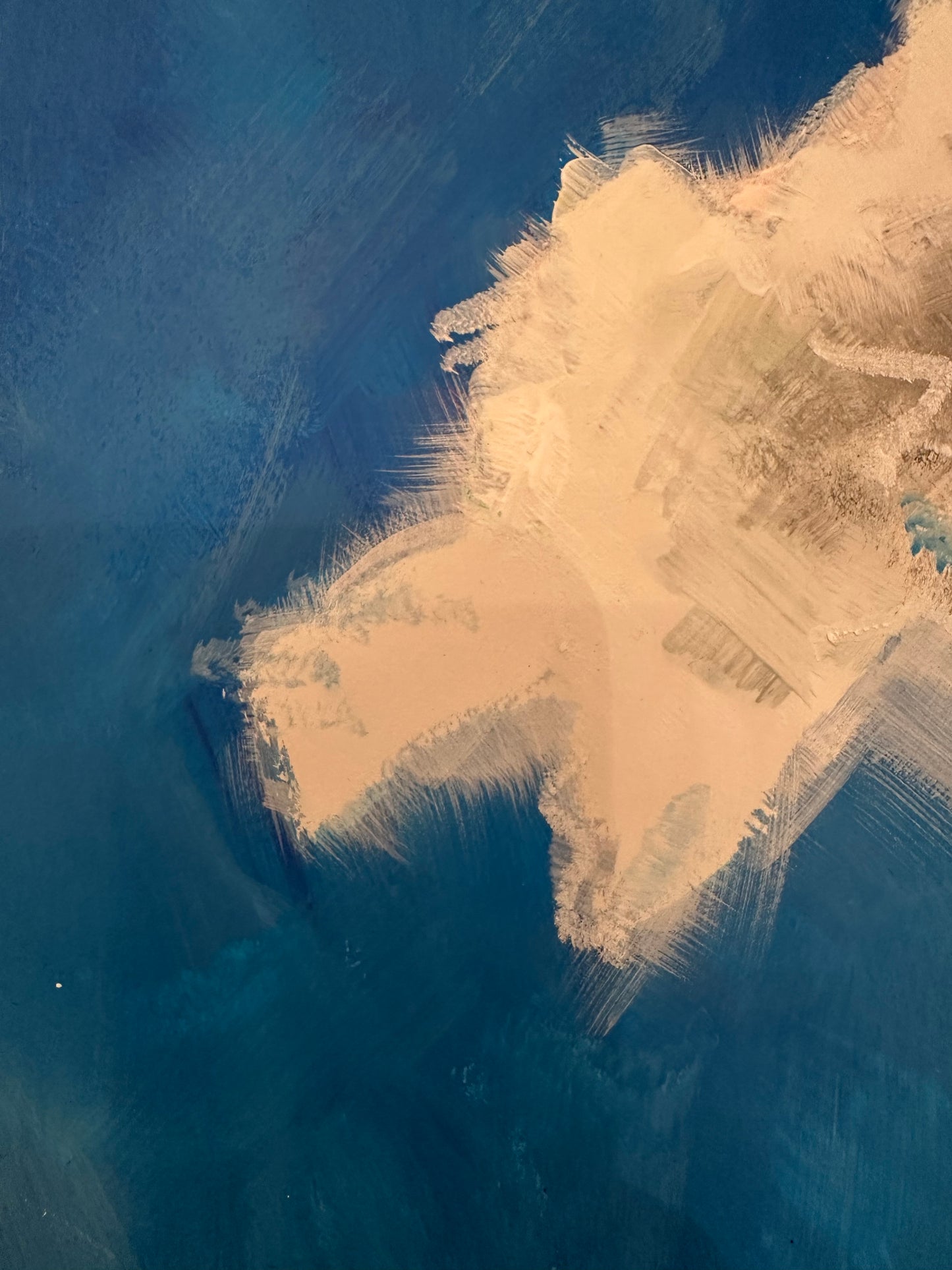 Big Fluffy Cloud: Abbotsbury (abstract painting)